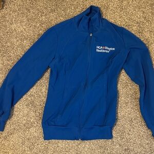 Blue HCA Houston Healthcare Jacket